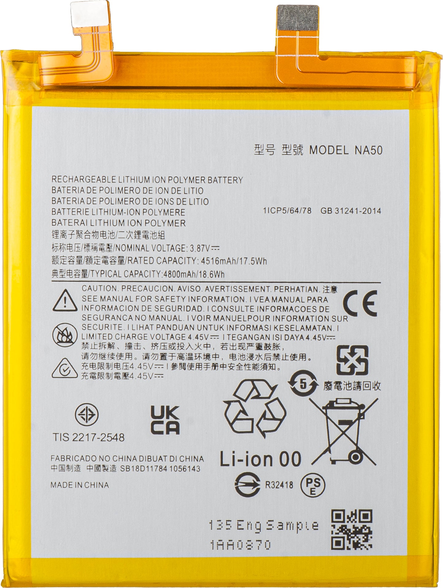 Acumulator pentru Motorola Edge 30 Pro, NA50