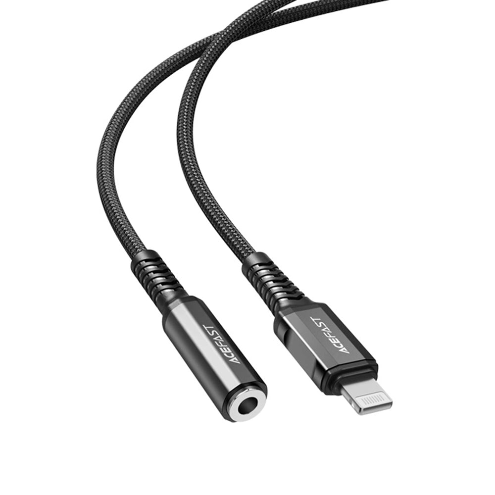 Adaptor Audio Lightning - 3.5mm Acefast C1-05, Negru