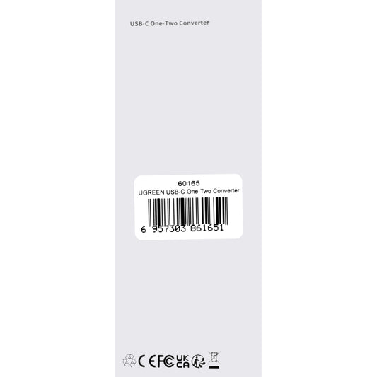 Adaptor Audio USB-C - USB-C / USB-C UGREEN CM232, Gri