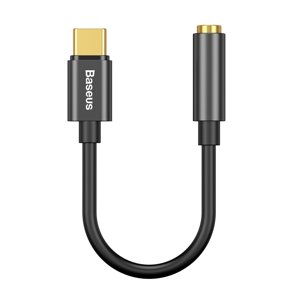 Adaptor Audio USB-C - 3.5mm Baseus L54, Negru CATL54-01