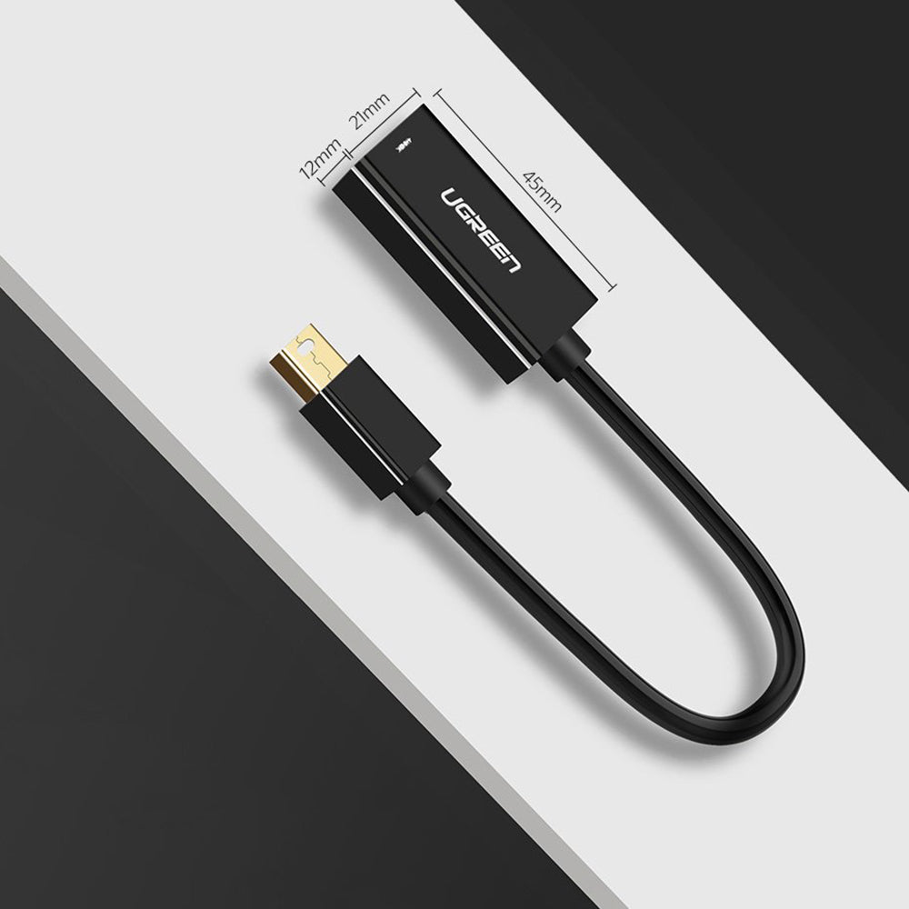 Adaptor Video UGREEN MD112 (10461), MiniDisplayPort - HDMI, Negru