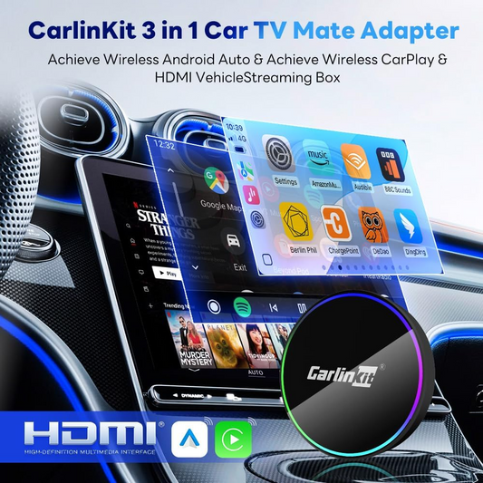 Adaptor Carplay / Android Auto Wireless Carlinkit HD2CP Pro pentru Apple iPhone / Android Series