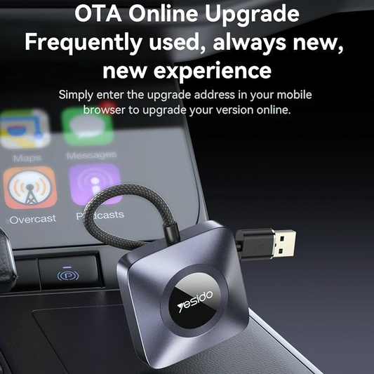 Adaptor Carplay Wireless Yesido KM23 pentru Apple iPhone Series