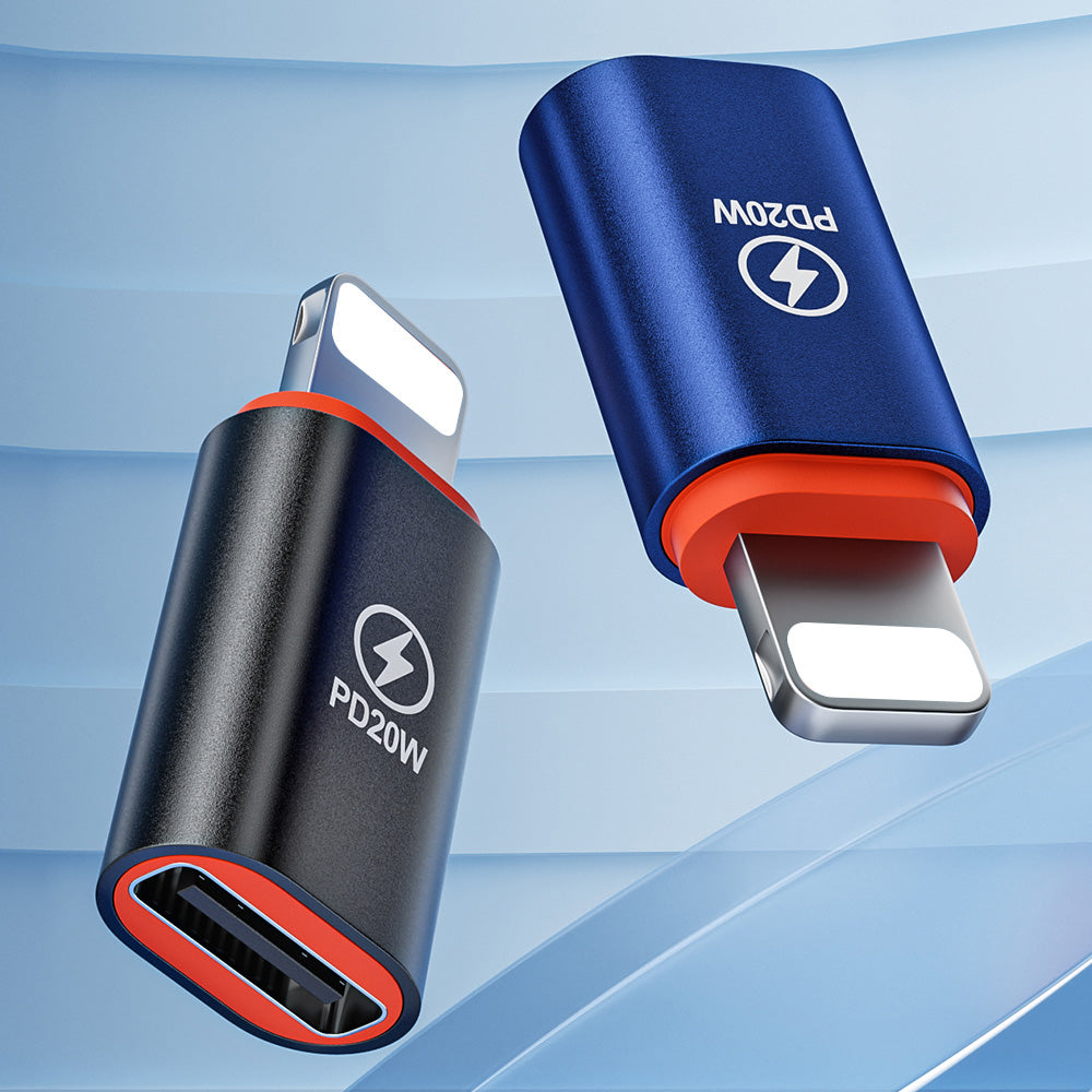 Adaptor Date si Incarcare USB-C - Lightning Techsuit A3 HyperPort, Negru Portocaliu