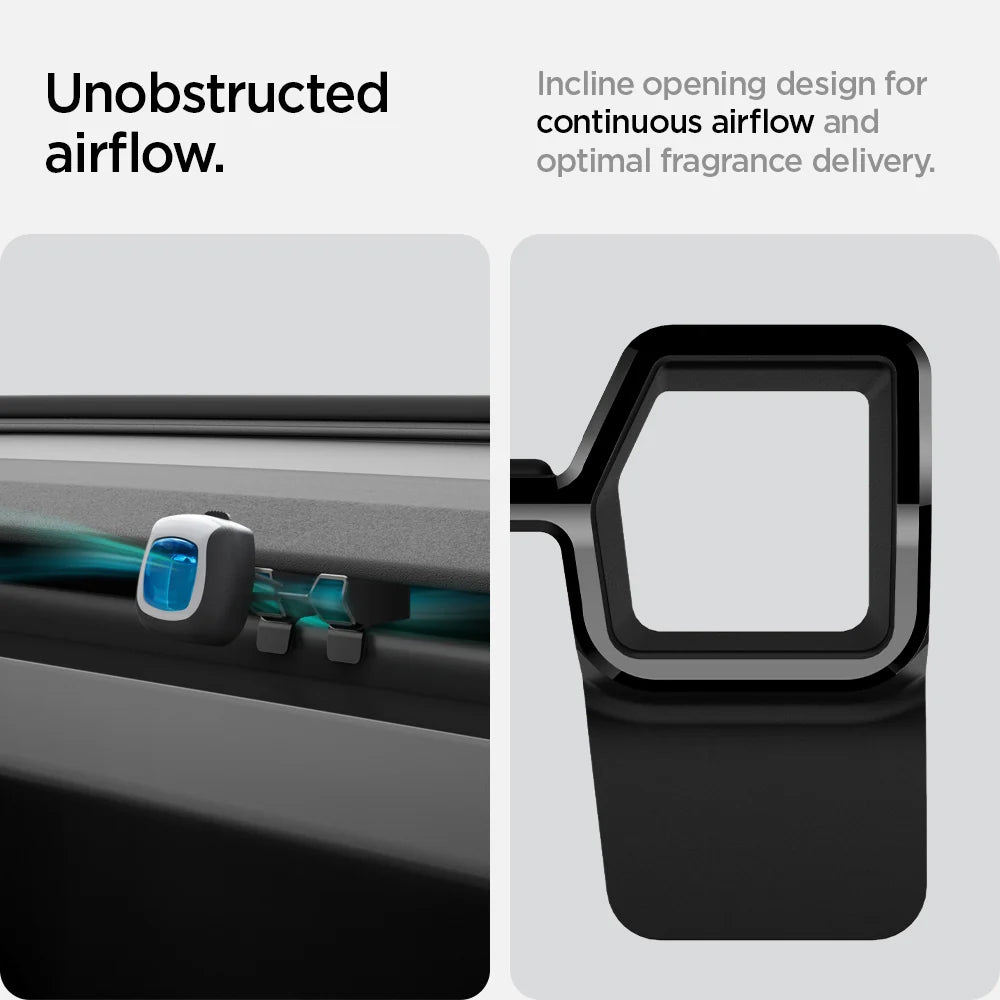 Adaptor Odorizant Auto Spigen pentru Tesla Y Juniper / 3 Highland, Set 2 bucati ACP10164
