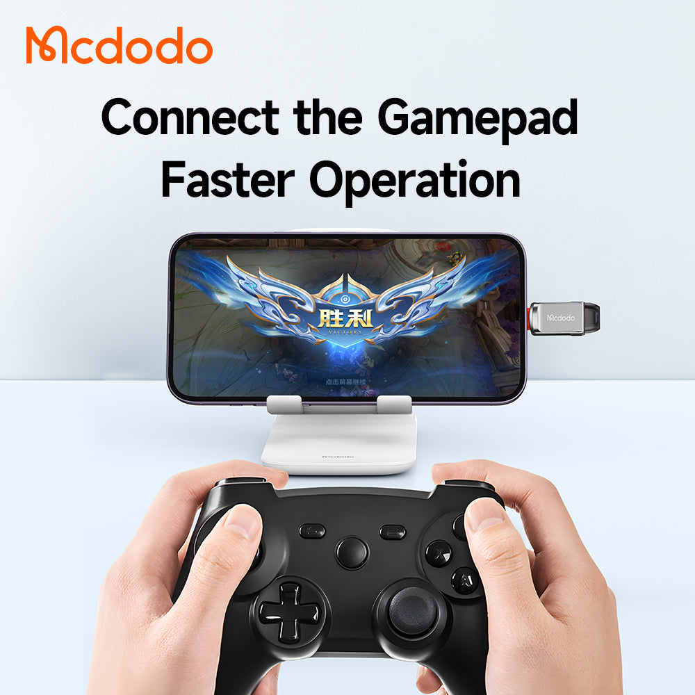 Adaptor OTG Lightning - USB-A McDodo OT-8600, Gri