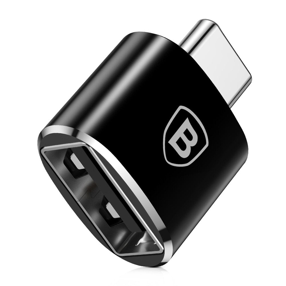 Adaptor OTG USB-C - USB-A Baseus, Negru CATOTG-01
