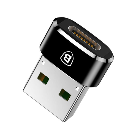 Adaptor Date si Incarcare USB-C - USB-A Baseus, Negru CAAOTG-01