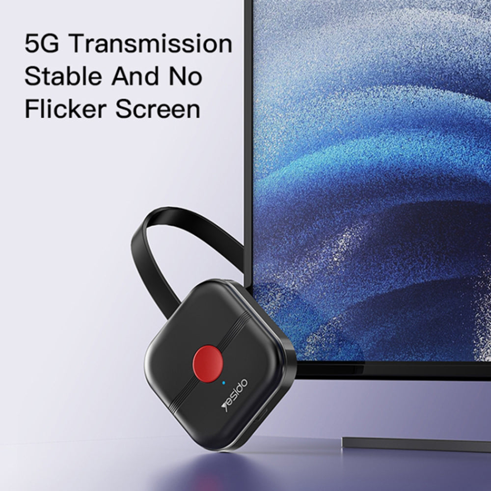 Adaptor Wireless Multimedia Yesido TV10 5G, Negru