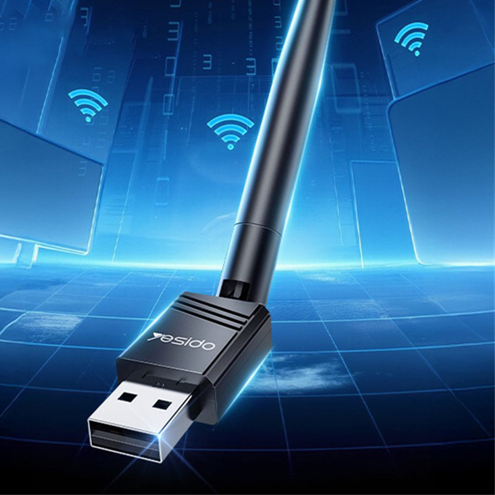 Adaptor Wireless Yesido WP11, 150Mbps, Negru
