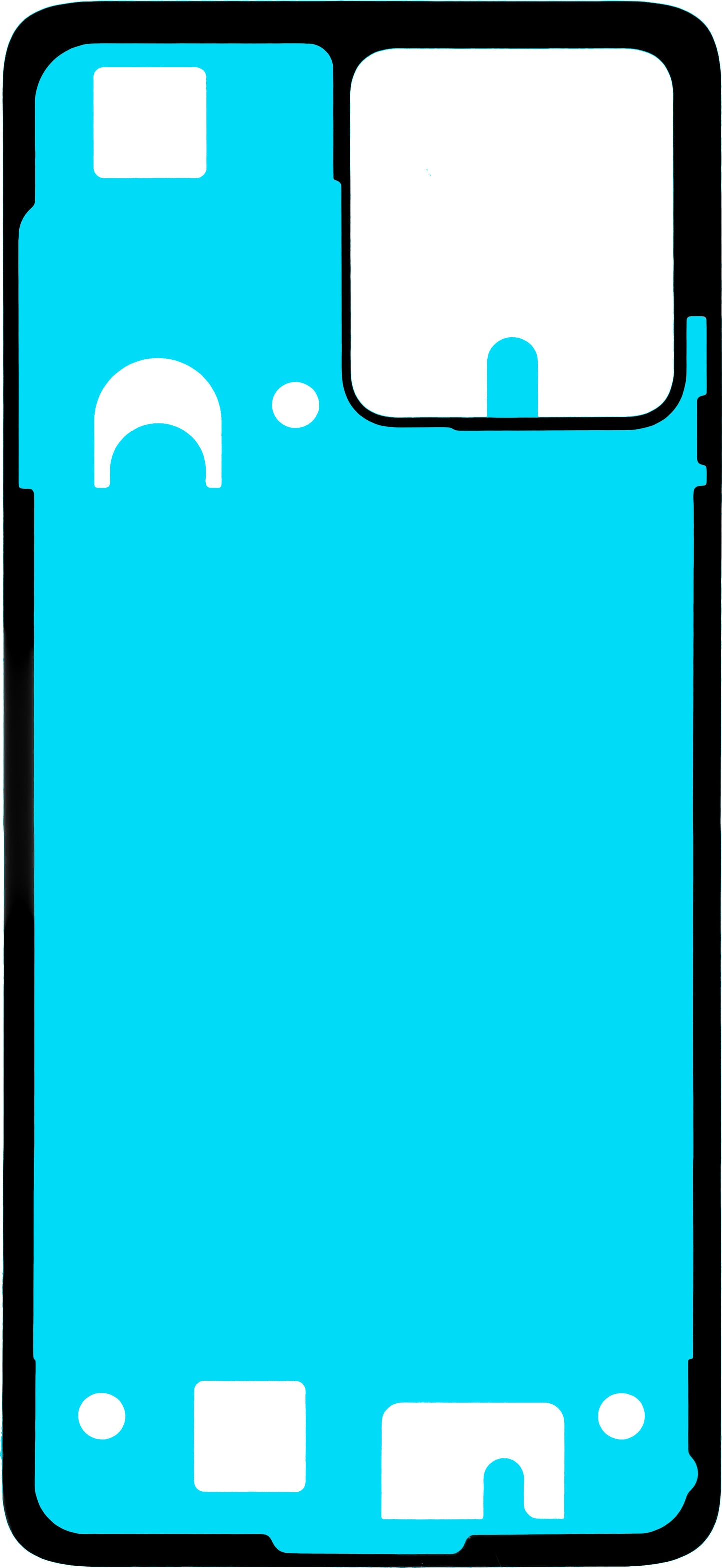 Adeziv Capac Baterie Motorola Moto G84, Service Pack 5D78C24244