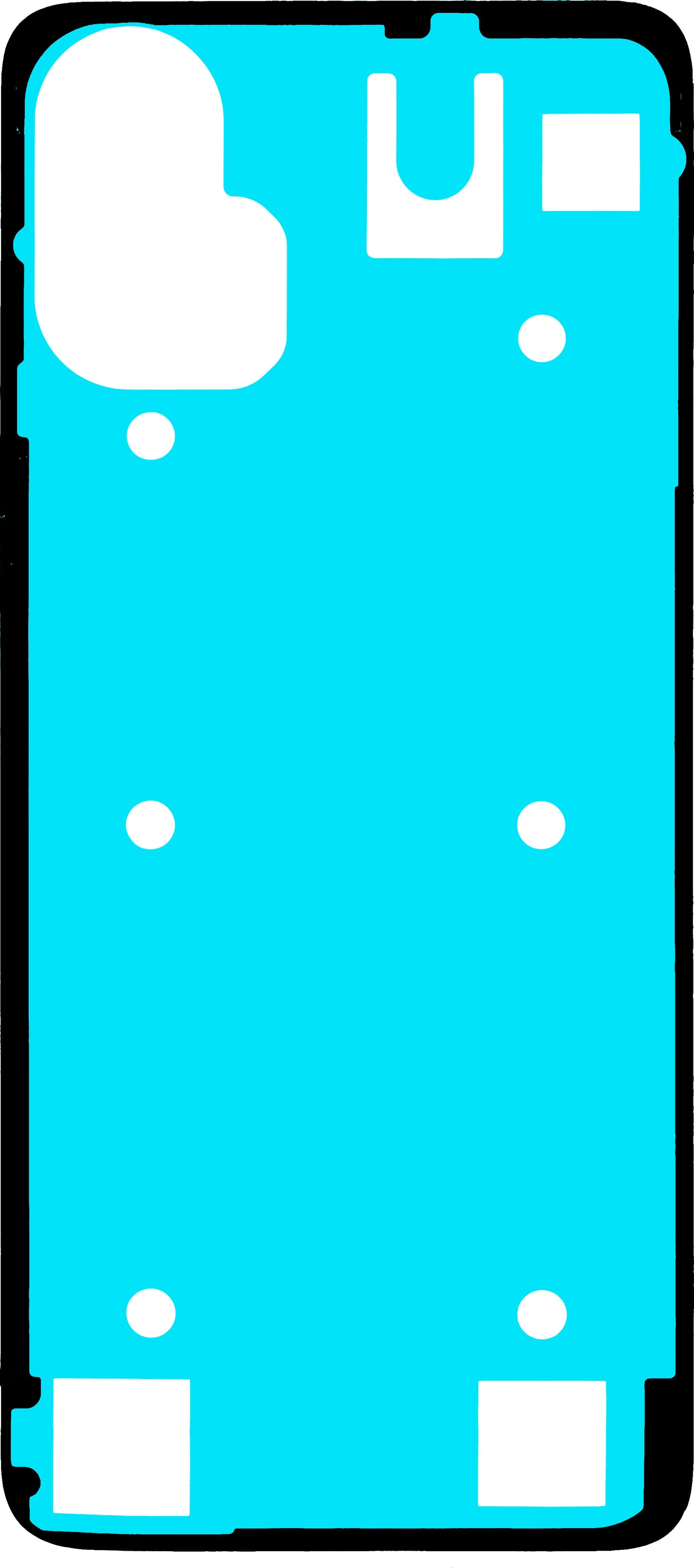 Adeziv Capac Baterie Motorola Moto G34, Service Pack 5D78C23682