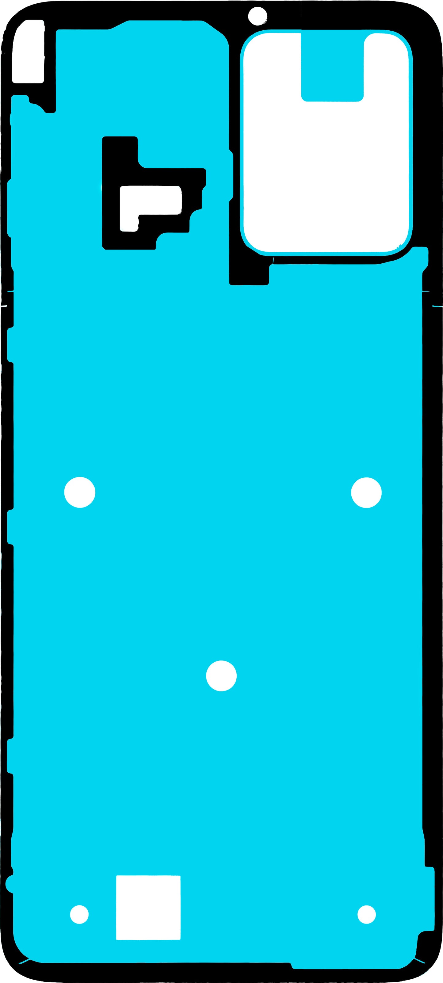 Adeziv Capac Baterie Motorola Moto G53, Service Pack 5D78C22164