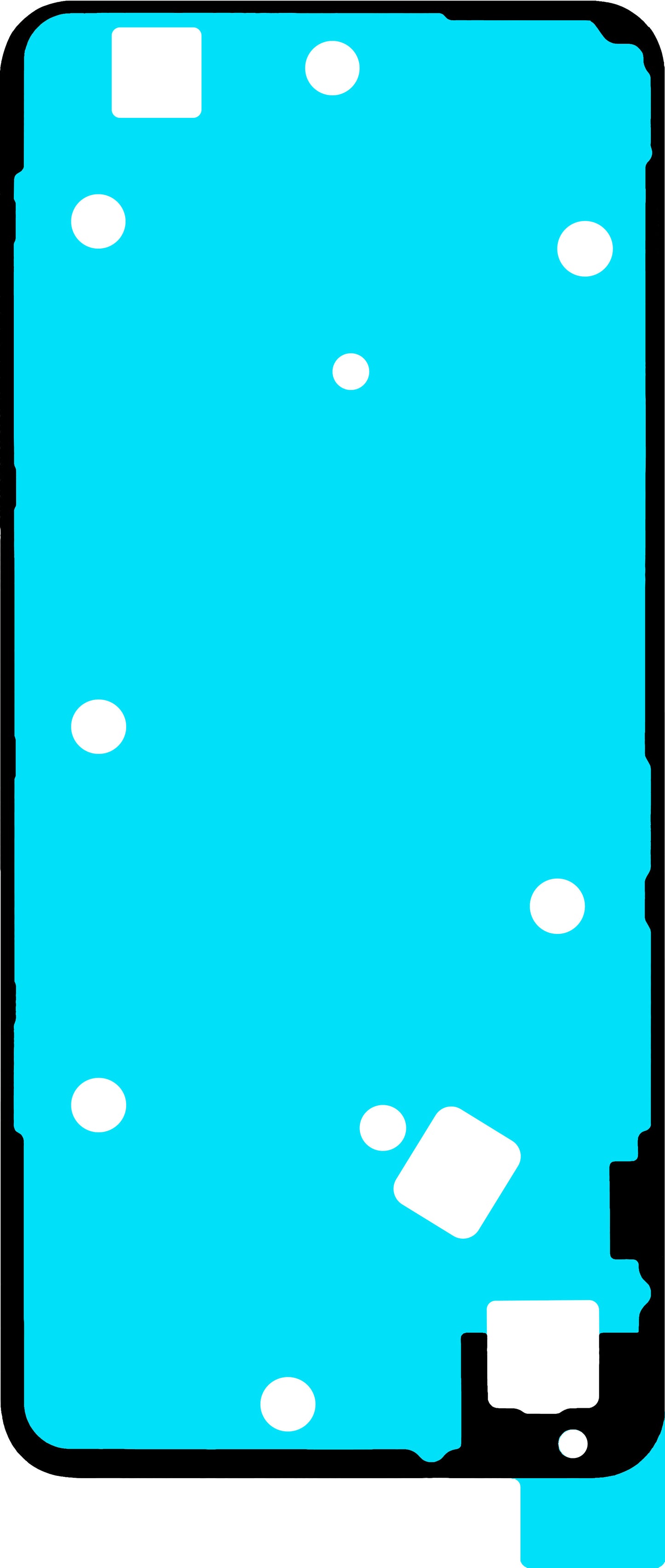 Adeziv Capac Baterie Realme C71, Service Pack 612717000735