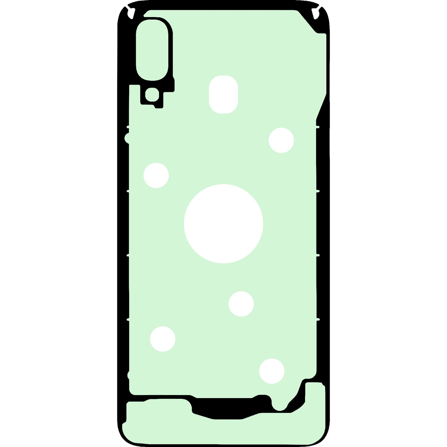 Adeziv Capac Baterie Samsung Galaxy A40 A405, Service Pack GH02-17850A