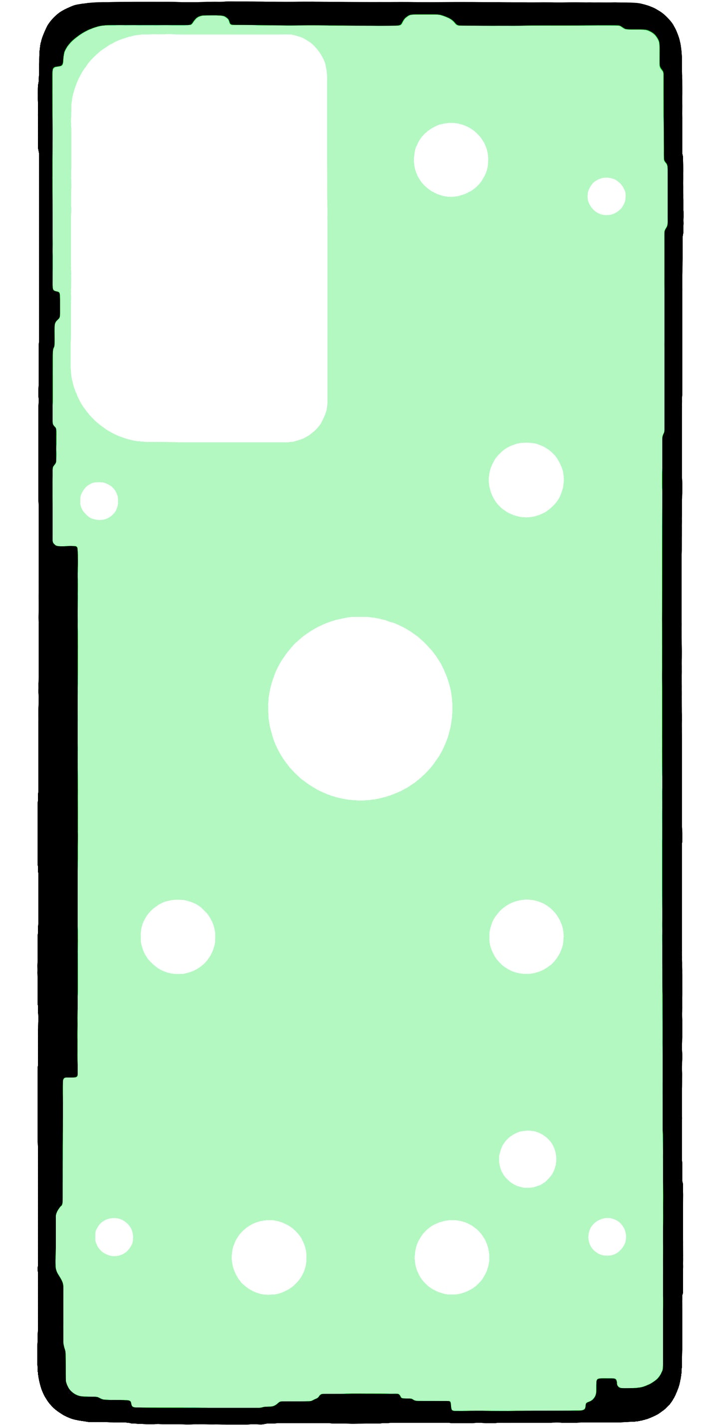 Adeziv Capac Baterie Samsung Galaxy A53 5G A536, Service Pack GH02-23641A