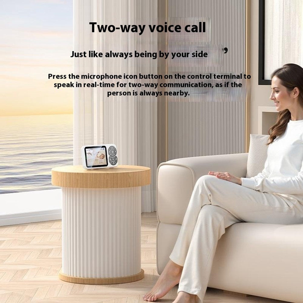 Baby Monitor Yesido KM26, Wi-Fi, Alb