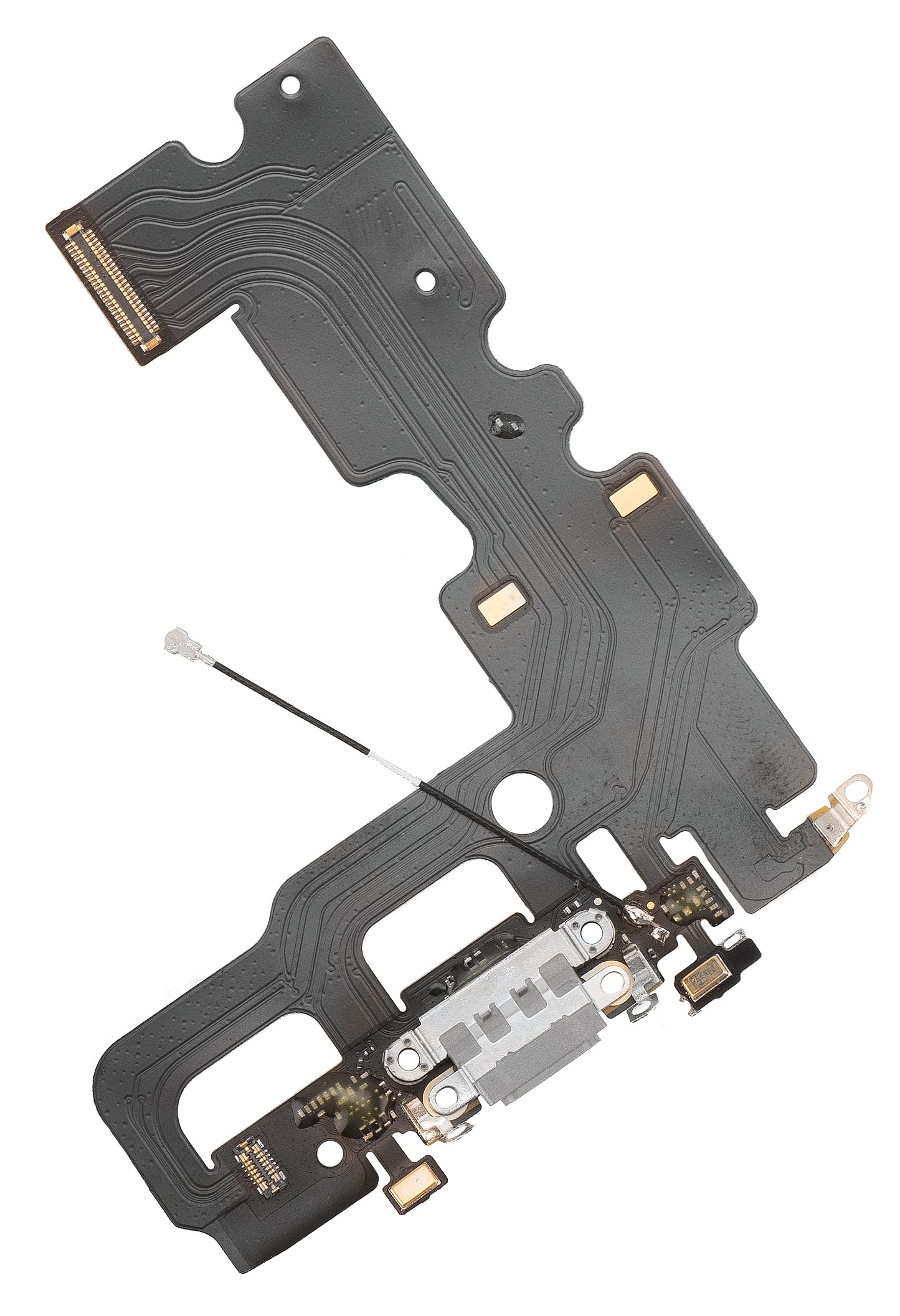 Ladebuchse & Mikrofon Flexkabel für Apple iPhone 7 | Silber | Reparatur