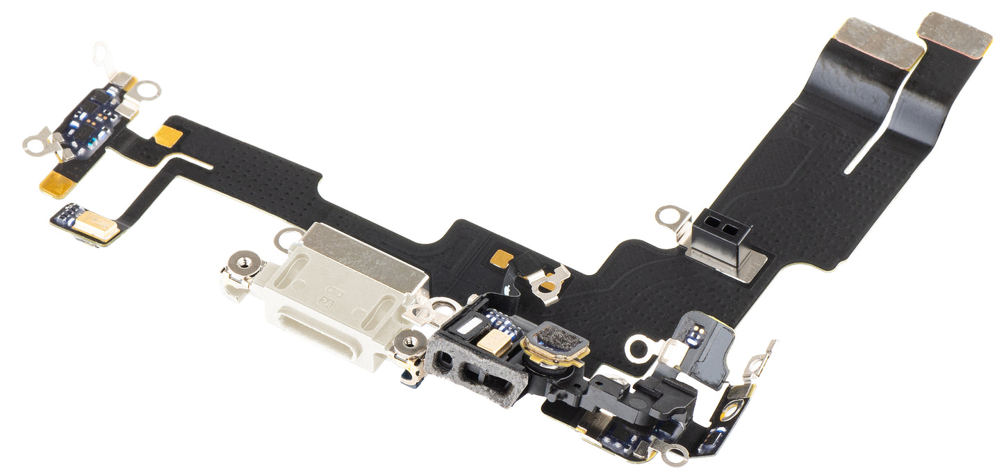 Banda cu Conector Incarcare - Microfon Apple iPhone 14, Argintiu