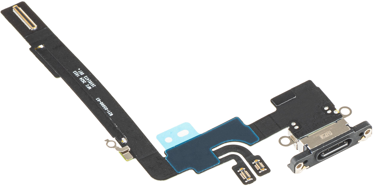 Banda cu Conector Incarcare Apple iPhone 16 Pro Max, Negru