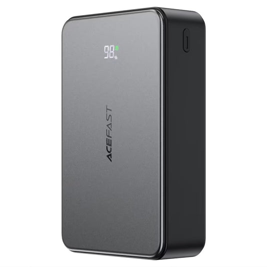 Baterie Externa Acefast M29, 20000mAh, 22.5W, QC + PD, 1 x USB-A - 2 x USB-C, Neagra