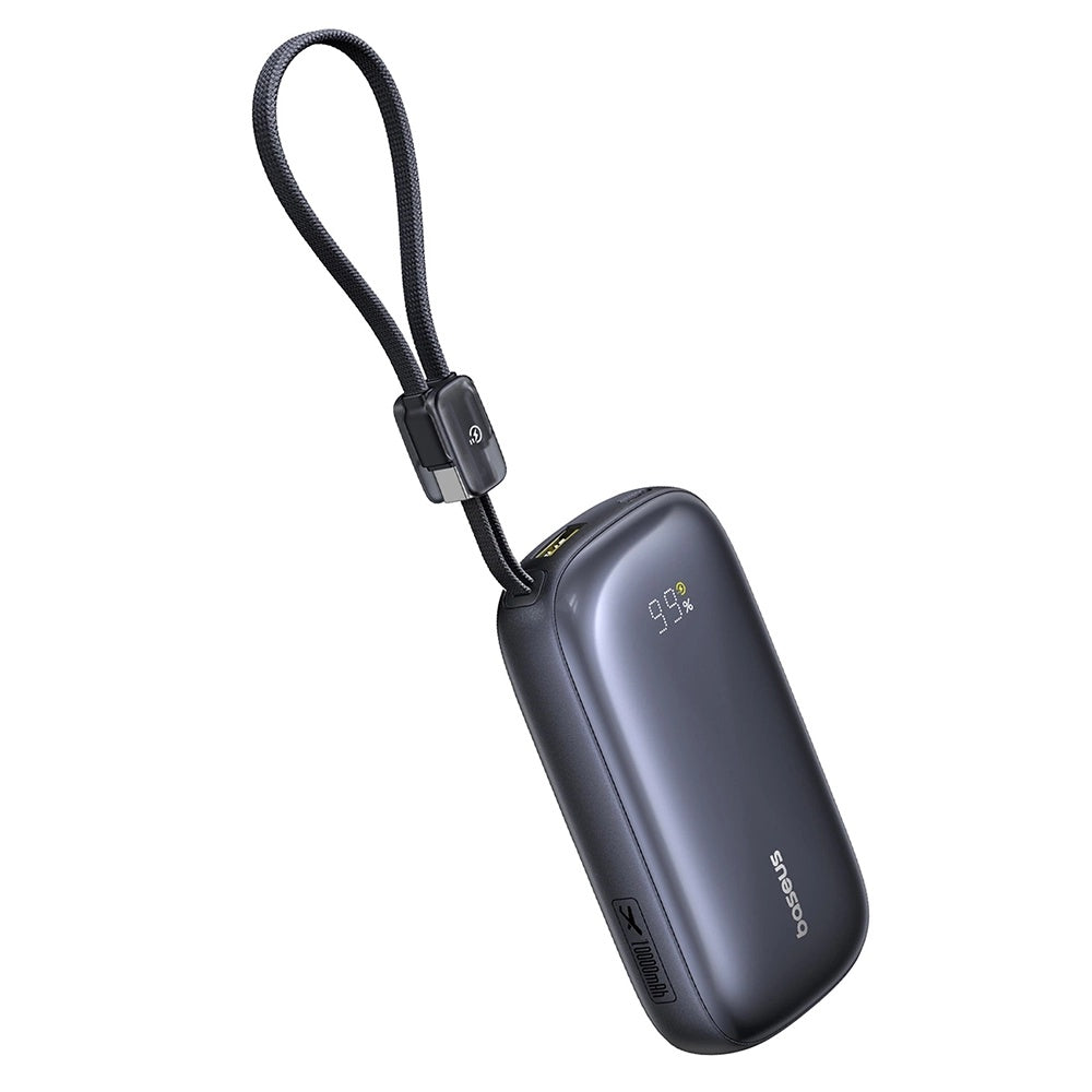 Baterie Externa Baseus EnerFill FC21 Qpow 3 Ultra, 10000mAh, 45W, QC + PD, 1 x USB-A - 1 x USB-C, Neagra E0027Q00