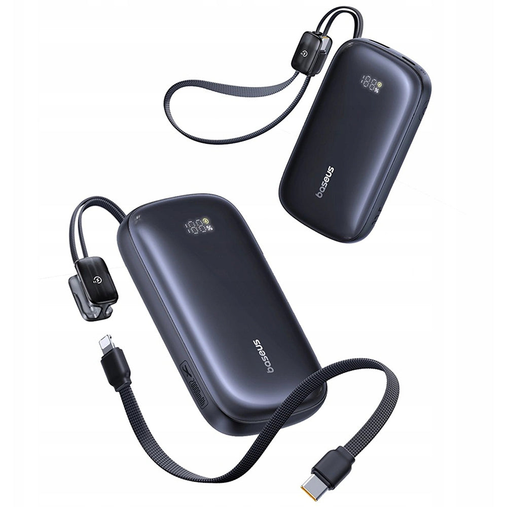 Baterie Externa Baseus EnerFill FC21 Qpow 3 Ultra, 20000mAh, 22.5W, QC + PD, 1 x USB-A - 1 x USB-C, Neagra E0027M00
