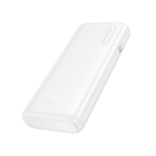 Baterie Externa HOCO J158A, 10000mAh, 10W, 2 x USB-A, Alba