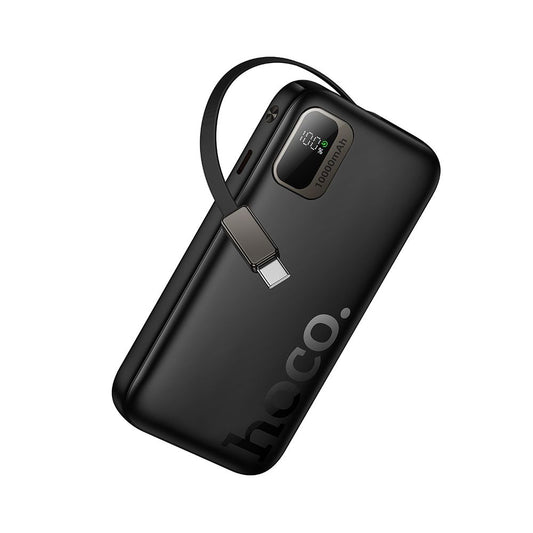 Baterie Externa HOCO Q51, 10000mAh, 20W, PD, 2 x USB-C, Neagra