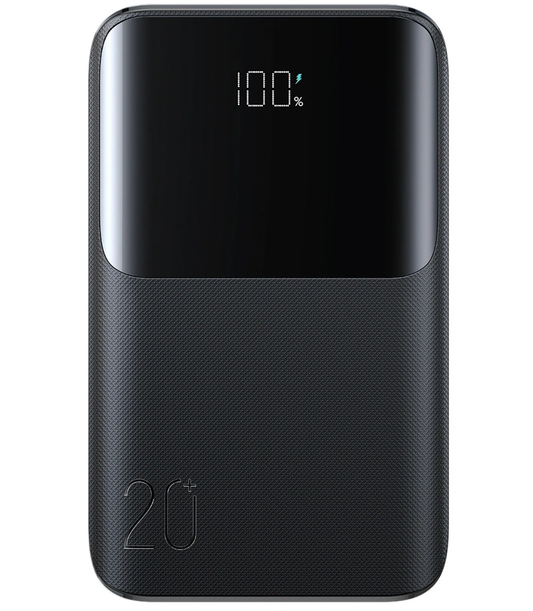 Baterie Externa Joyroom JR-QP192, 20000mAh, 22.5W, QC + PD, 1 x USB-A - 2 x USB-C, Neagra