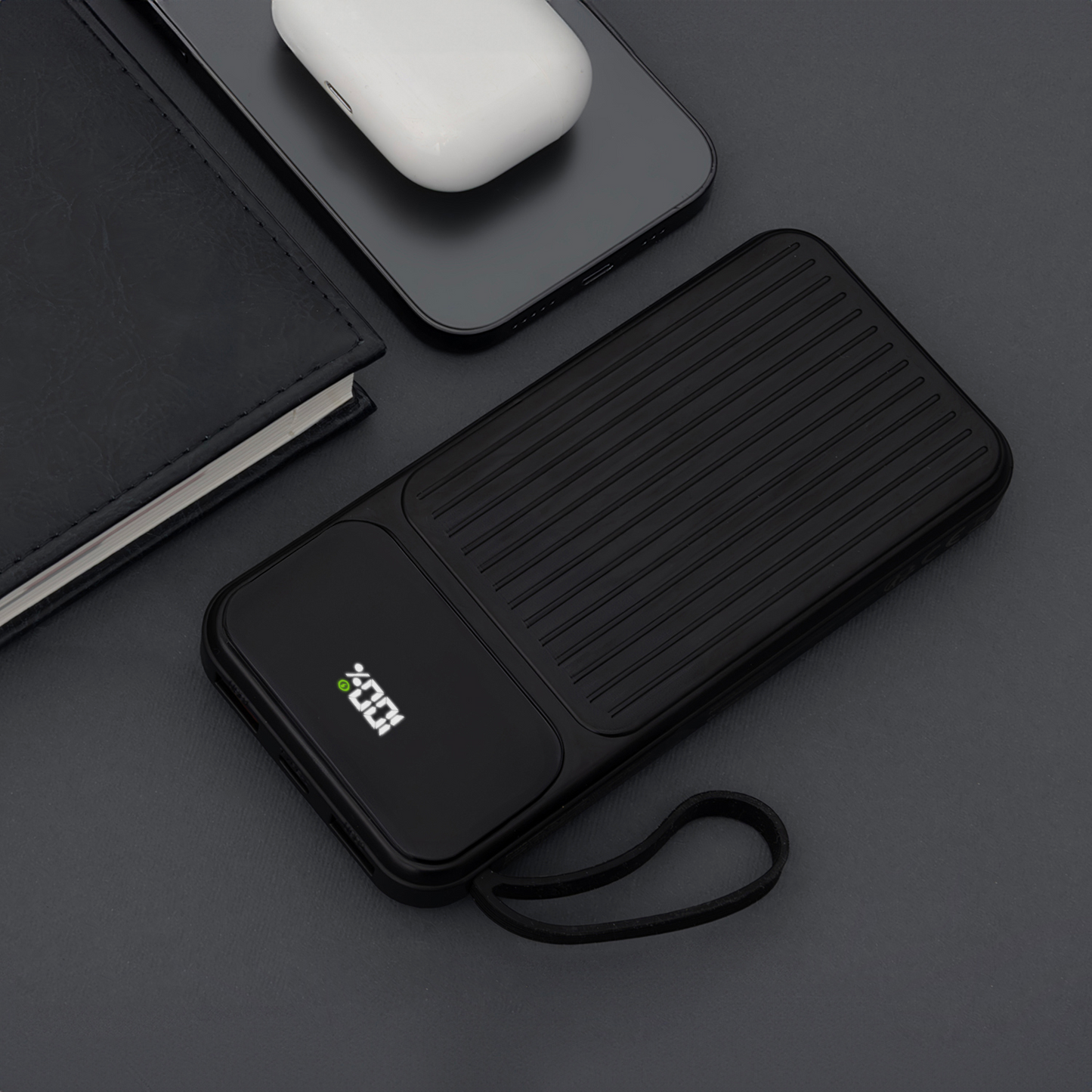 Baterie Externa MaXlife MXPB-06, 10000mAh, 22.5W, QC + PD, 1 x Lightning - 2 x USB-A - 2 x USB-C, Neagra