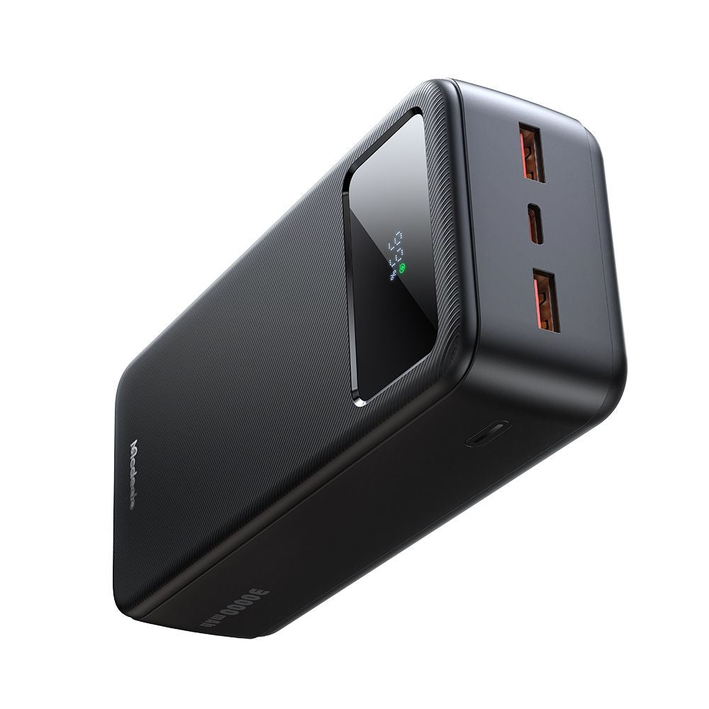 Baterie Externa McDodo MC-4240, 30000mAh, 22.5W, QC + PD, 2 x USB-A - 1 x USB-C, Neagra