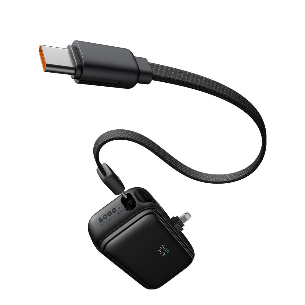 Baterie Externa McDodo MC-7800 Freekit, 5000mAh, 22.5W, PD, 1 x Lightning - 2 x USB-C, Neagra