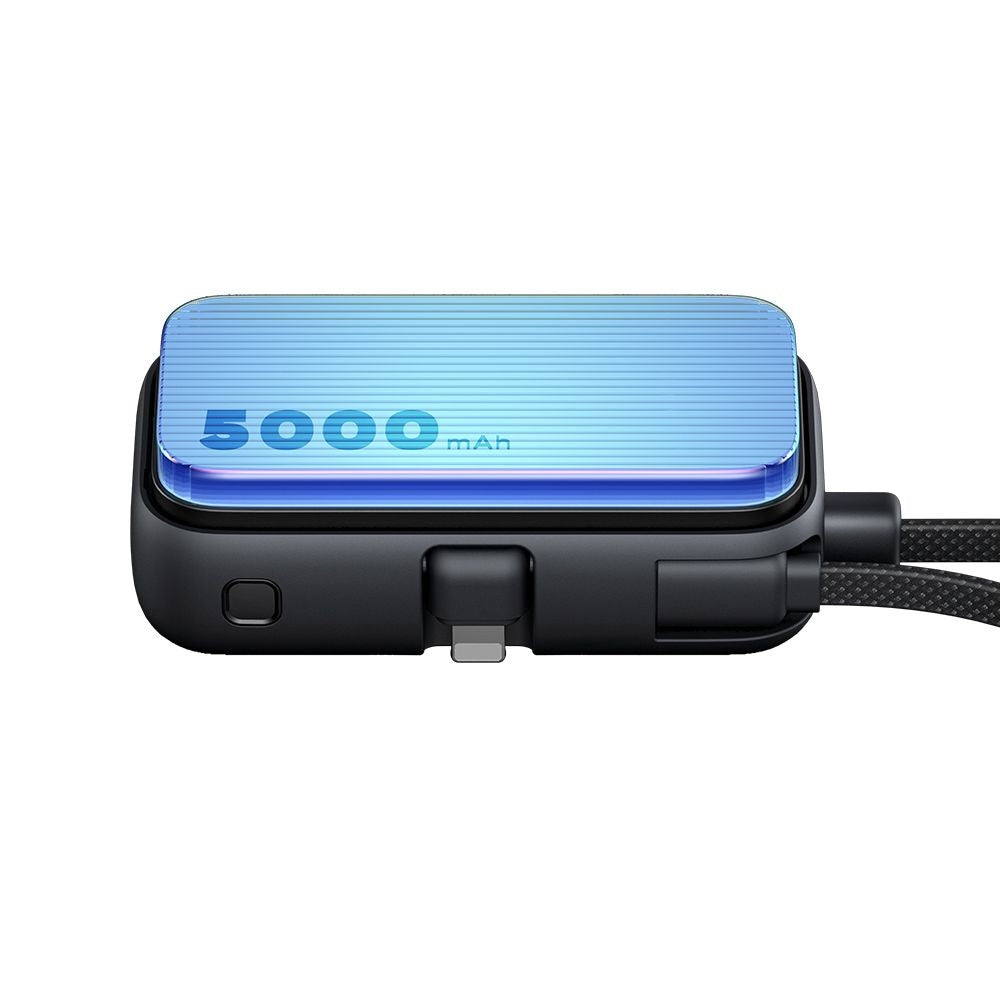 Baterie Externa McDodo MC-7800 Freekit, 5000mAh, 22.5W, PD, 1 x Lightning - 2 x USB-C, Neagra