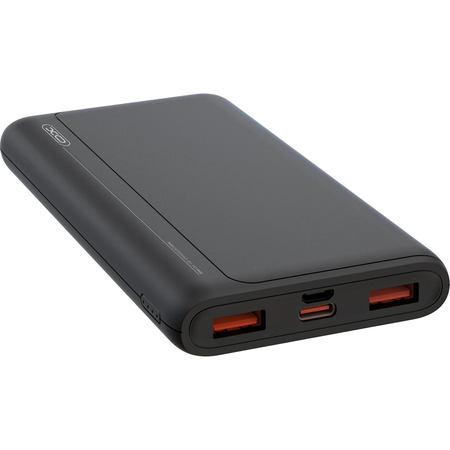 Baterie Externa XO Design PR127, 20000mAh, 22.5W, QC + PD, 1 x USB-C - 2 x USB-A, Neagra
