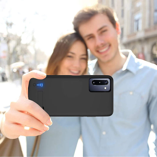 Baterie Externa Tip Husa Techsuit Power Pro Battery pentru Samsung Galaxy Note 10 5G N971 / Note10 N970, 5000mAh, Neagra