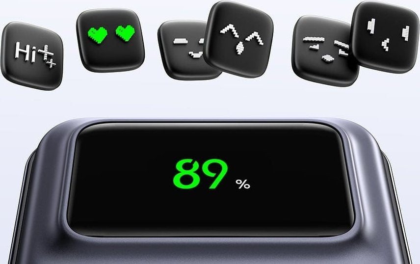 Baterie Externa Wireless UGREEN PB571 Uno, 5000mAh, 20W, PD + FQI, 1 x QI - 1 x USB-C, Gri