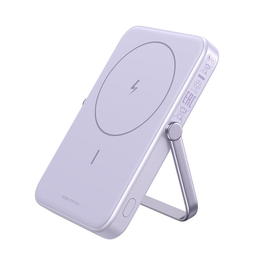 Baterie Externa Wireless UGREEN PB571 Uno, 5000mAh, 20W, PD + FQI, 1 x QI - 1 x USB-C, Mov