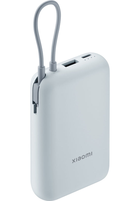 Baterie Externa Xiaomi Pocket Edition Pro, 10000mAh, 33W, QC + PD, 1 x USB-A - 1 x USB-C, Albastra BHR9073GL