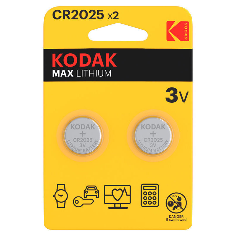 Baterie Kodak Max, CR2025, Set 2 bucati