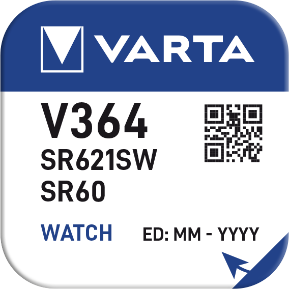 Varta AG1 / V364 Knopfzelle | Alkali | 0% Quecksilber