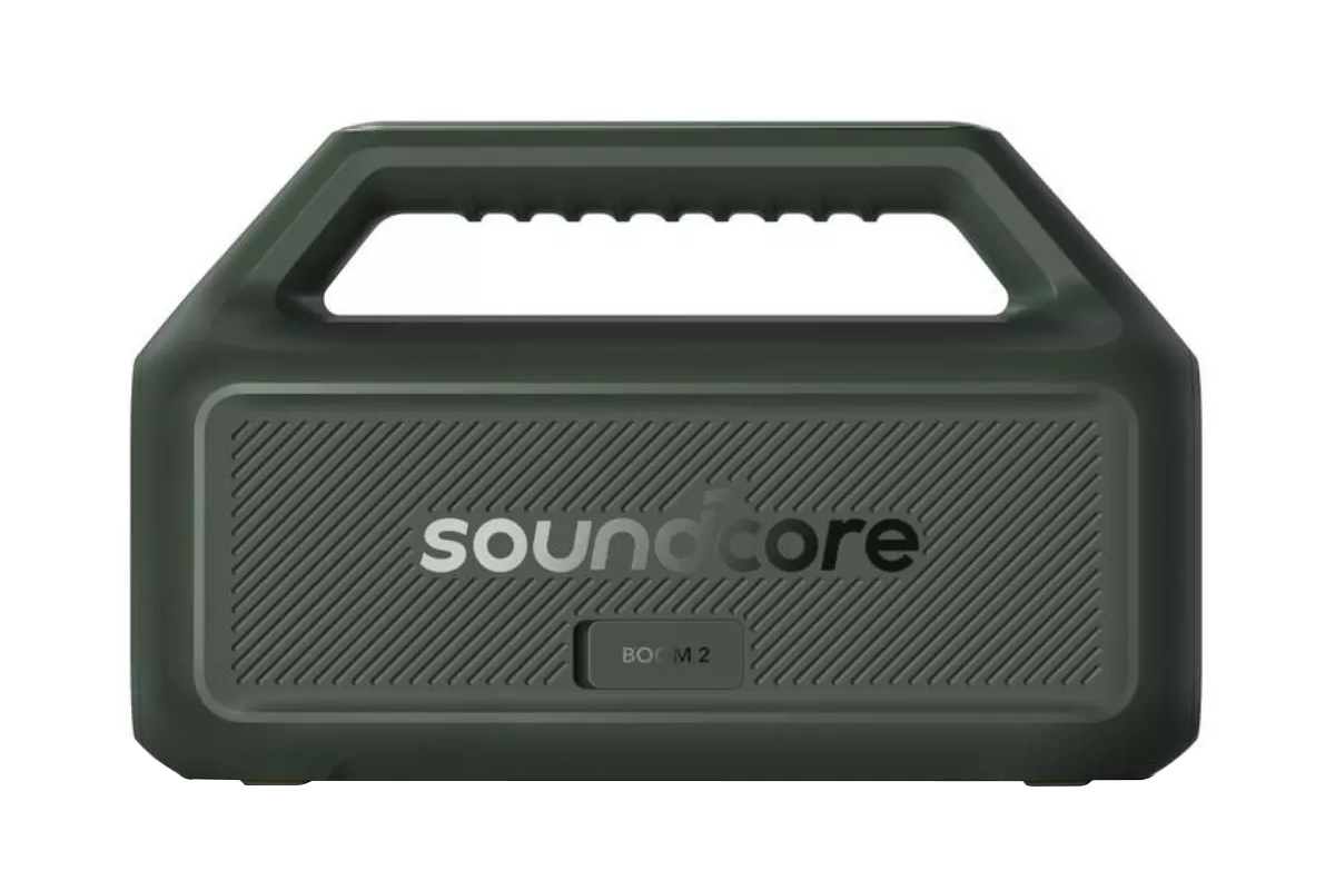 Boxa Portabila Bluetooth Anker SoundCore Boom 2 New Version, 80W, TWS, RGB, Waterproof, Verde A3138062