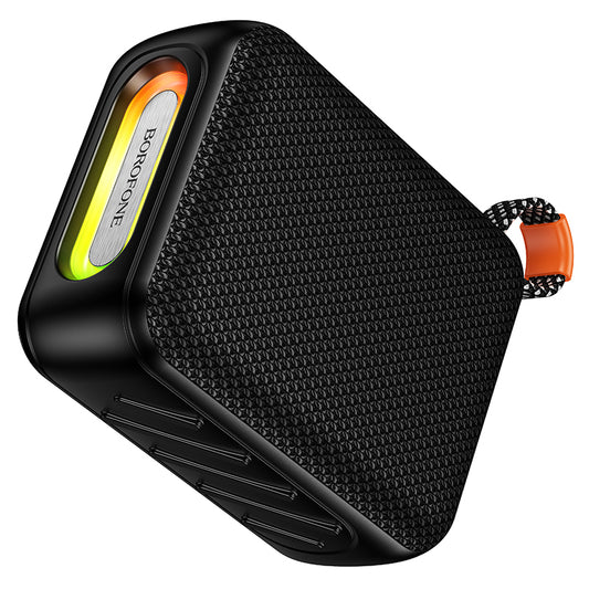 Boxa Portabila Bluetooth Borofone BR106 Felicitous, 8W, TWS, RGB, Neagra