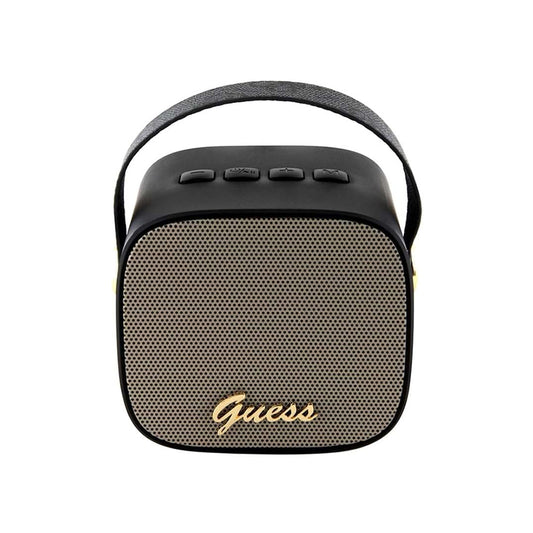 Boxa Portabila Bluetooth Guess 4G Script Logo, 5W, Neagra