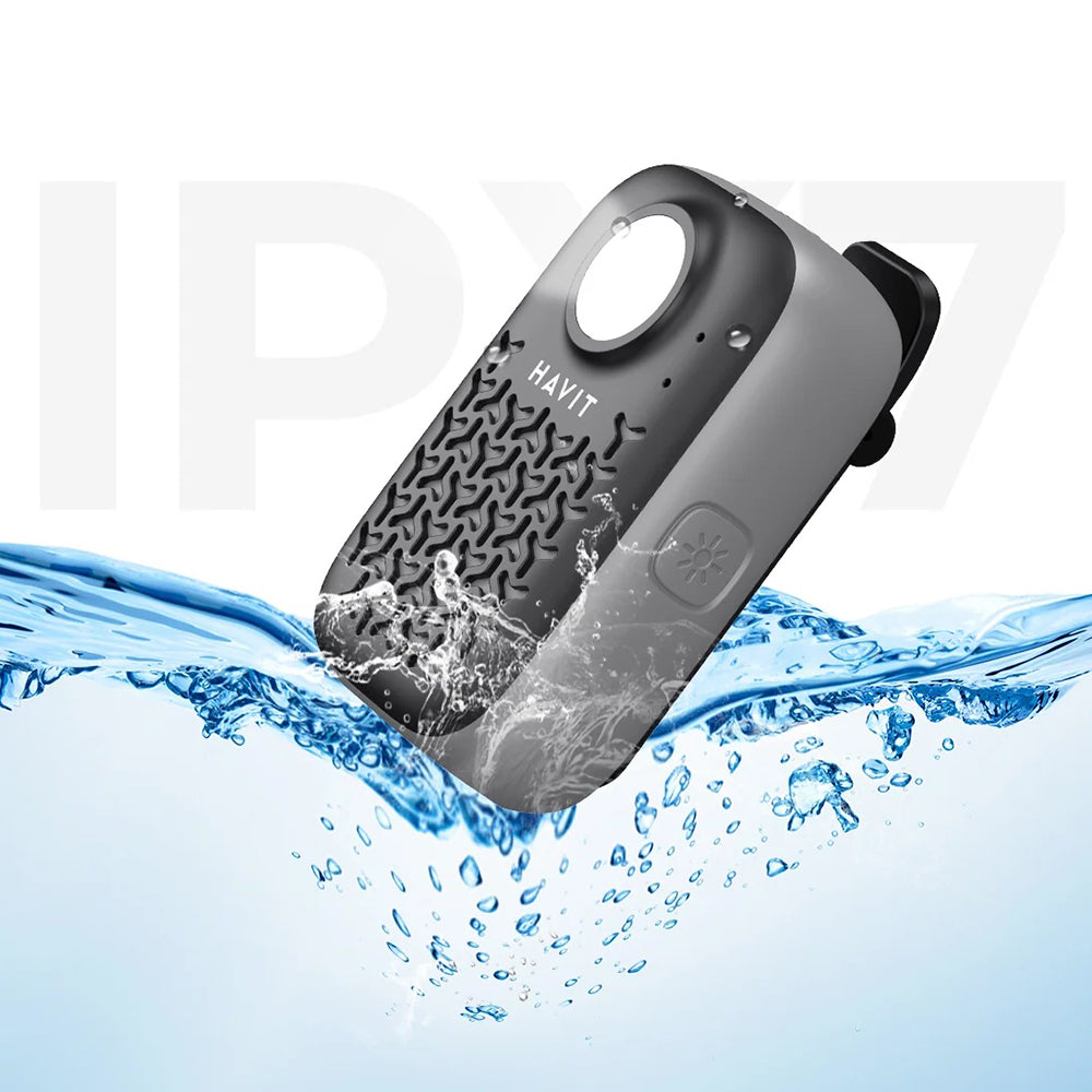 Boxa Portabila Bluetooth HAVIT SK868BT, 5W, Waterproof, Neagra
