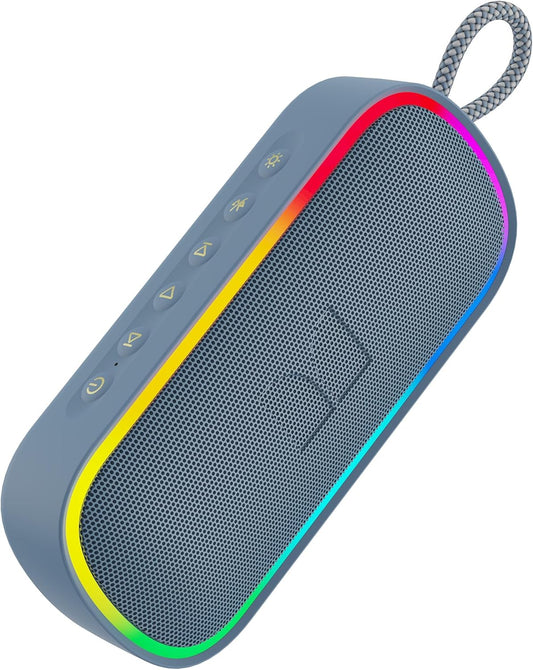 Boxa Portabila Bluetooth Monster S150 Plus, 40W, TWS, RGB, Waterproof, Albastra