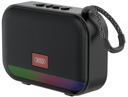 Boxa Portabila Bluetooth XO Design F66, 5W, RGB, Neagra