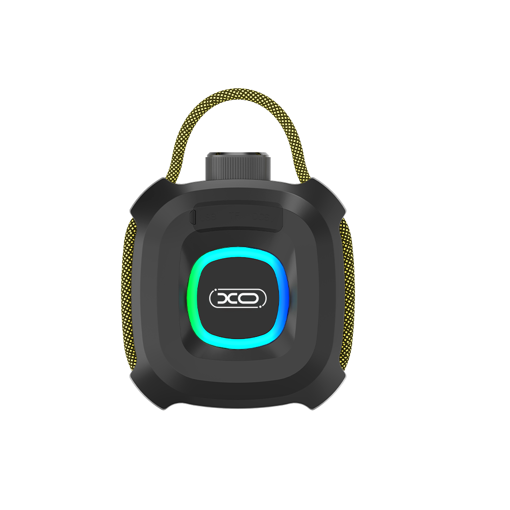Boxa Portabila Bluetooth XO Design F77, TWS, RGB, Waterproof, Neagra
