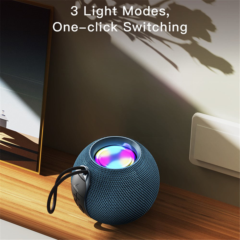 Boxa Portabila Bluetooth Yesido YSW13, 5W, RGB, Albastra