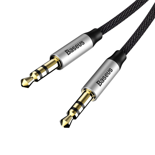 Cablu Audio 3.5mm - 3.5mm Baseus Yiven M30, 1.5m, Negru